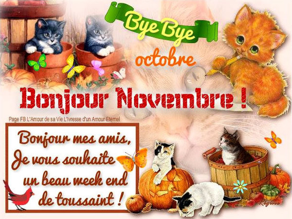AU REVOIR OCTOBRE
